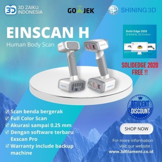 Industrial Grade 3D Scanner Einscan H for Human Body Scan